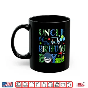 Mug Uncle Of The Birthday Boy Golf Sport Matching Family Shirt