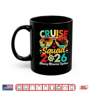 Mug Cruise Squad 2026 Summer Vacation Matching Family Vintage Shirt