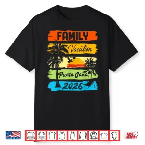 Family Punta Cana Vacation 2026 Summer Vacation Matching Shirt