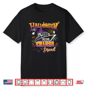 Halloween Cruise Squad 2026 Matching Family Cruising Crew Shirt