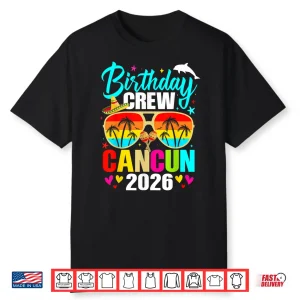 Mexico Cancun Birthday Boy Trip Vacation 2026 Matching Group Shirt
