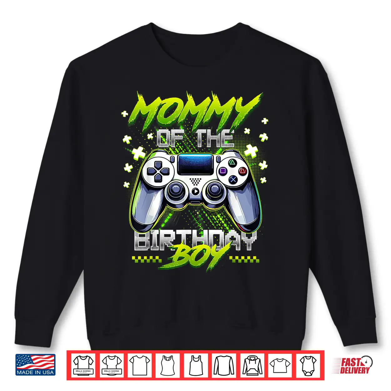 Mommy Of The Birthday Boy Matching Video Game Birthday Gift Shirt Mommy Of The Birthday Boy Matching Video Game Birthday Gift Shirt