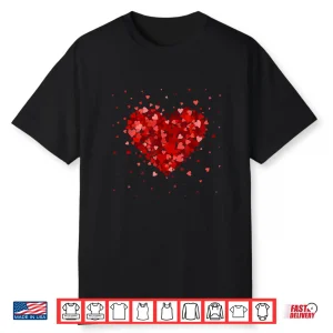 Valentine Heart Shirt Couple Matching For Men Women Shirt
