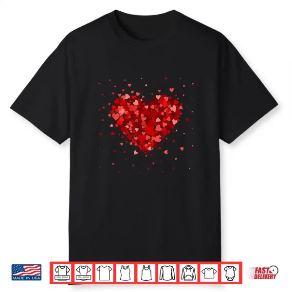 Valentine Heart Shirt Couple Matching For Men Women Shirt