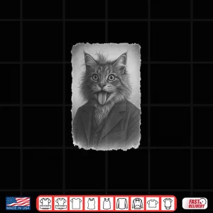 Design Albert Einstein Tongue Cat Lovers Shirt