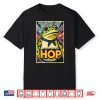 Ribbit Resist Repeat No Hope Without Hop Portland Frog Shirt