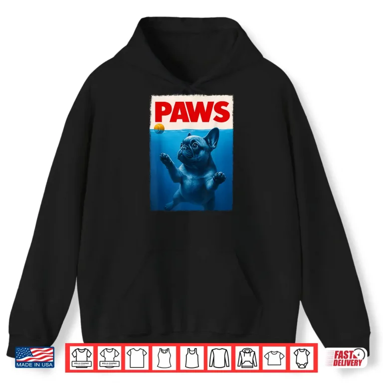 Hoodie Cute Frenchie Dog Lover Men Women Kids French Bulldog Shirt