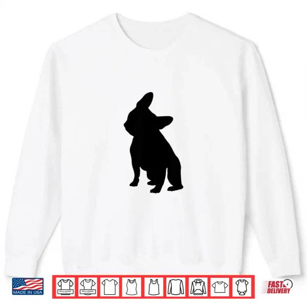 Sweatshirt French Bulldog Head Tilt Apparel Frenchie Head Tilt Shirt