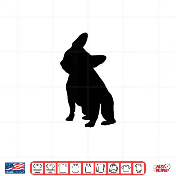 Design French Bulldog Head Tilt Apparel Frenchie Head Tilt Shirt