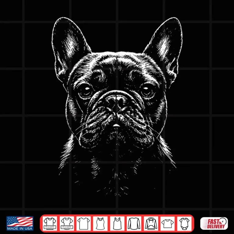 Design French Bulldog Illustration Shirt