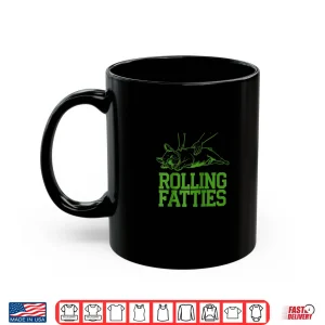 Mug French Bulldog Rolling Fatties Funny Dog Lover Puppy Owner Shirt