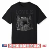 French Bulldog Shirt Love Is Cute Frenchie Dog Mom Gifts Tee