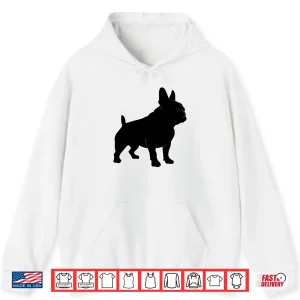 Hoodie French Bulldog Silhouette Shirt