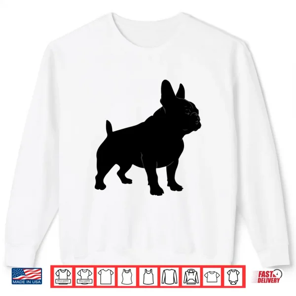 Sweatshirt French Bulldog Silhouette Shirt