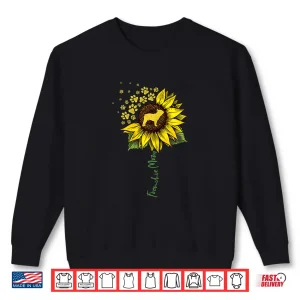 Sweatshirt Frenchie Mom Sunflower French Bulldog Lover Gifts Dog Mama Shirt