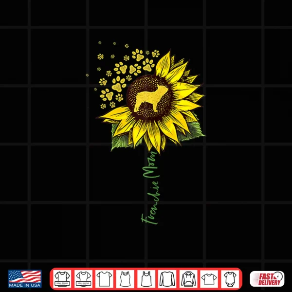 Design Frenchie Mom Sunflower French Bulldog Lover Gifts Dog Mama Shirt