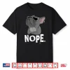 Nope Lazy Frenchie Shirt For French Bulldog Dog Lover
