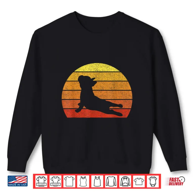 Retro Vintage French Bulldog Shirt Yoga Funny French Bulldog Shirt 2 Sweatshirt Retro Vintage French Bulldog Shirt Yoga Funny French Bulldog Shirt