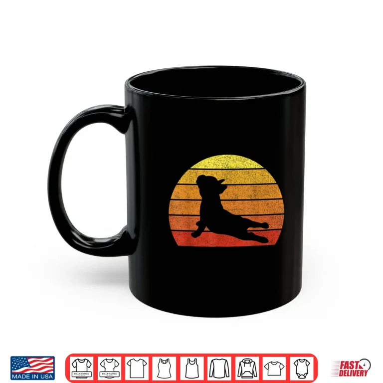 Retro Vintage French Bulldog Shirt Yoga Funny French Bulldog Shirt 3 Mug Retro Vintage French Bulldog Shirt Yoga Funny French Bulldog Shirt