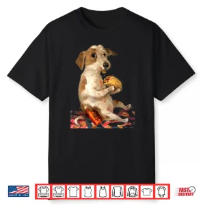 Dog Chill With Taco Vintage Shirt
