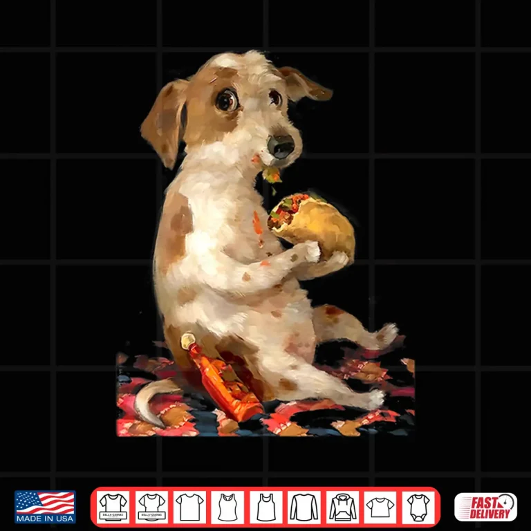 Design Dog Chill with Taco Vintage Shirt
