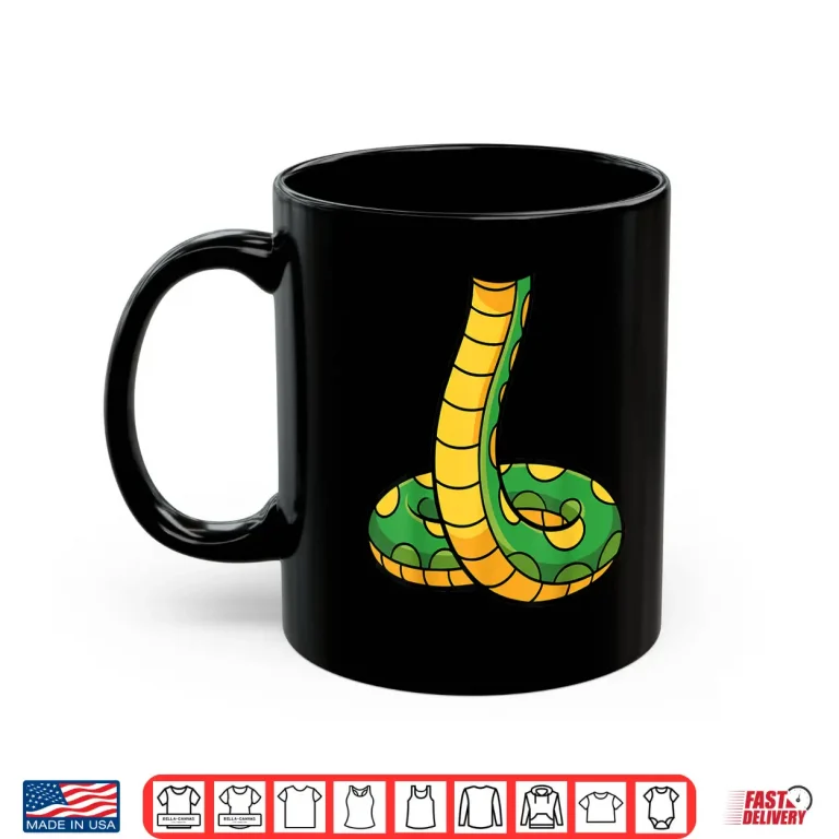 Mug Snake Shirt Adult Green Body Snake Costume Shirt