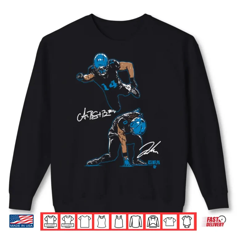 Sweatshirt Jahmyr Gibbs And Amon Ra St. Brown Detroit Heroes Shirt 1
