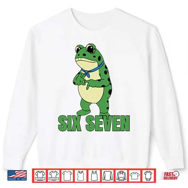 Portland Frog Six Seven Shirt 2 Sweatshirt Portland Frog Six Seven Shirt 1