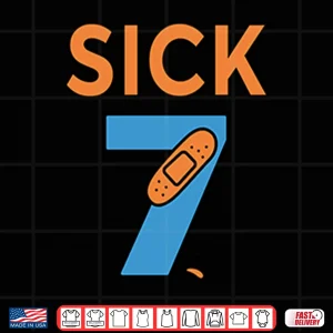 Design Sick Seven Meme Six Seven Fun Wordplay Shirt 1
