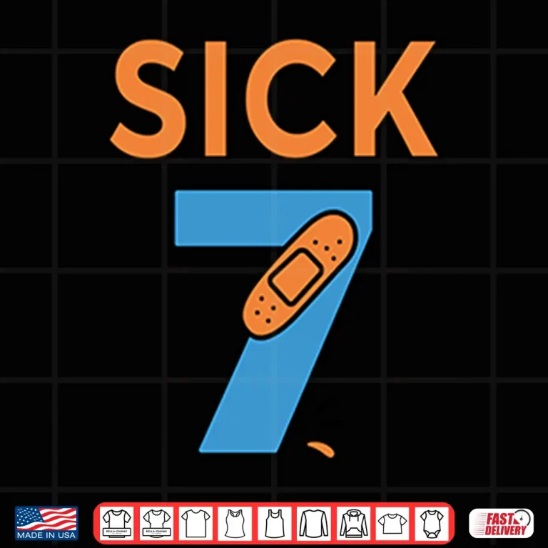 Design Sick Seven Meme Six Seven Fun Wordplay Shirt 1