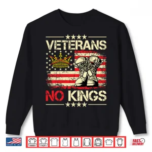 Sweatshirt Veterans No Kings Military Protest Shirt 1