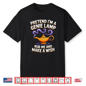 I’M A Genie Lamp Funny Lazy Halloween Costume Pretend Shirt