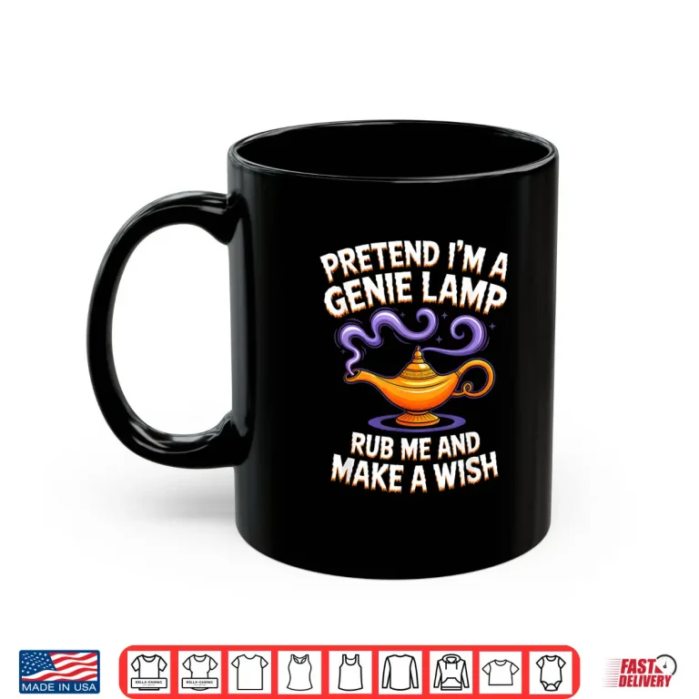 Mug Im a Genie Lamp Funny Lazy Halloween Costume Pretend Shirt