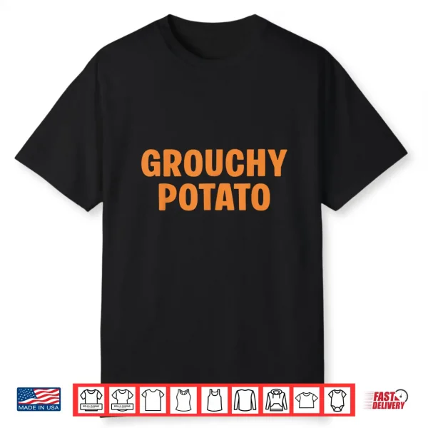 Sweet Potato Grouchy Potato Couple Matching Thanksgiving Shirt
