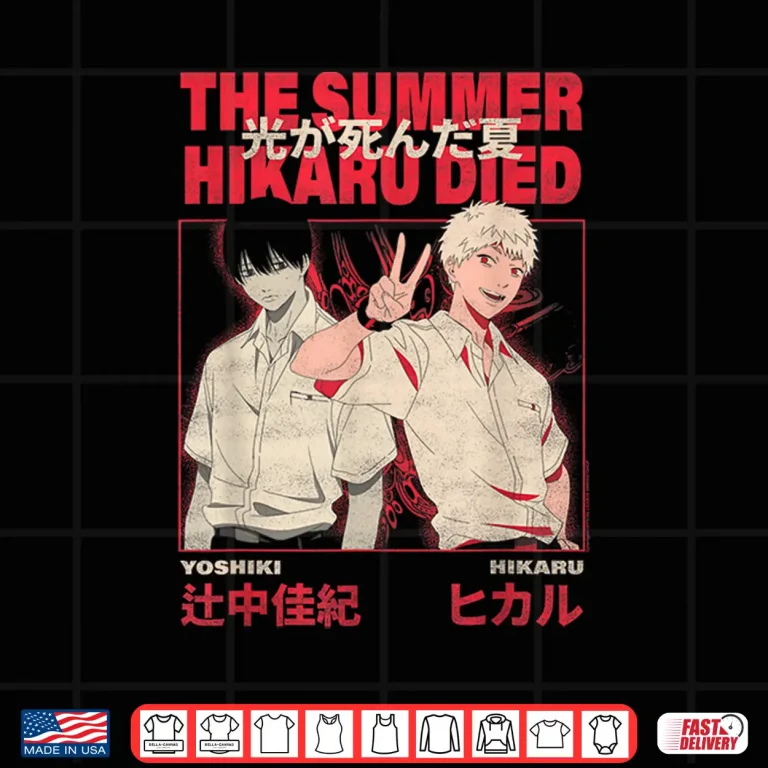 Design Yoshiki and Hikaru Kanji Anime Shirt