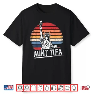 Aunt Tifa Meme Retro Vintage Shirt