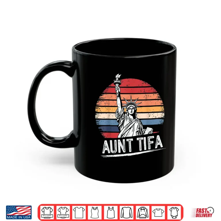 Mug Aunt Tifa Meme Retro Vintage Shirt