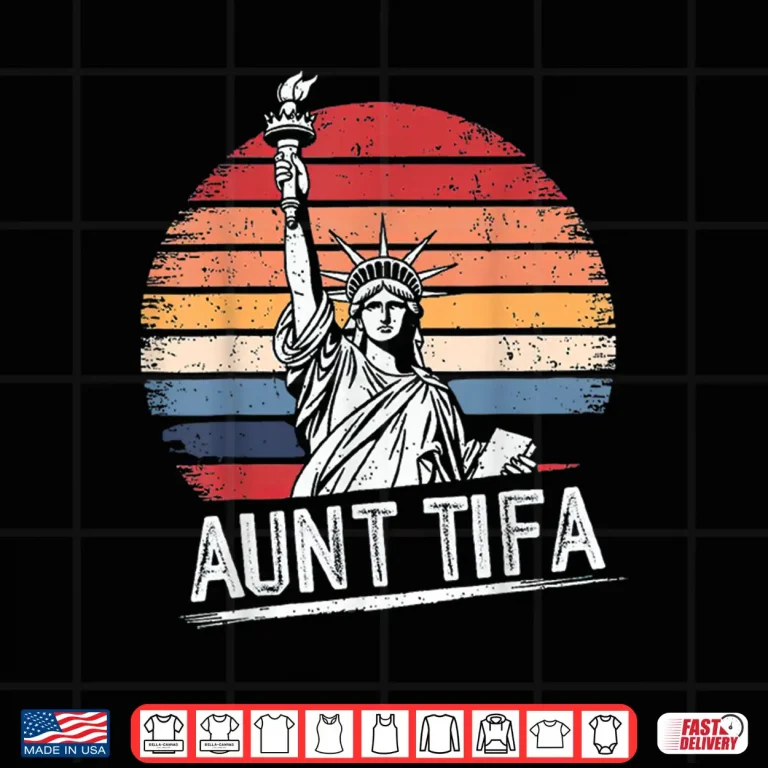 Design Aunt Tifa Meme Retro Vintage Shirt