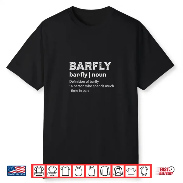 Drinking Barfly T Shirt Premium Tri Blend Shirt