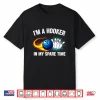 I’M Hook Er In Spare Time Funny Ten Pin Bowling Humor Shirt