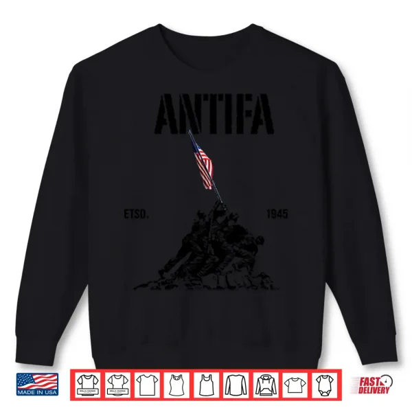 Sweatshirt Antifa Estd 1945 Shirt