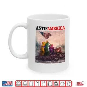 Mug Antifamerica Portland Frog Shirt