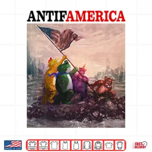 Design Antifamerica Portland Frog Shirt