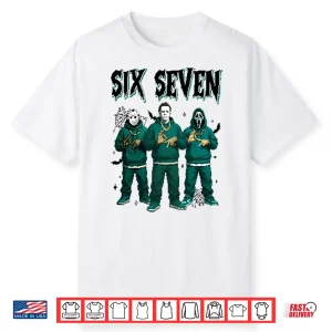 Jason Voorhees Michael Myers Ghostface Six Seven Meme Shirt