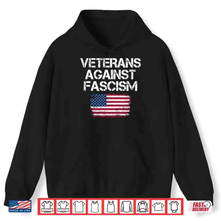 Hoodie Veterans Against Fascism Shirt