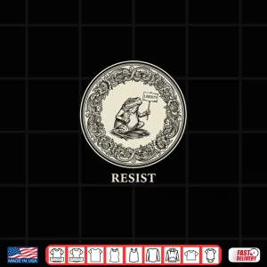 Design Portland Resist Frog Protest No Kings Day Shirt