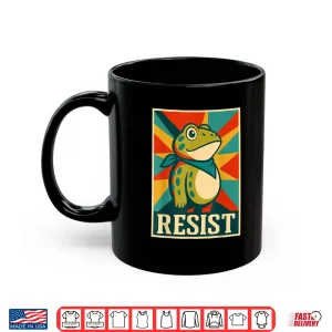 Mug Frog Resist Portland Frog Protest Portland Frog Vintage Shirt