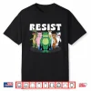 Resist No King Portland Frog Costume Activists Group Frog Shirt