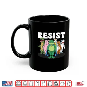 Resist No King Portland Frog Costume Activists Group Frog Shirt 3 Mug Resist No King Portland Frog Costume Activists Group Frog Shirt