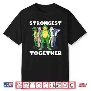 Strongest Together Portland Frog Costume Activist Group Frog Shirt